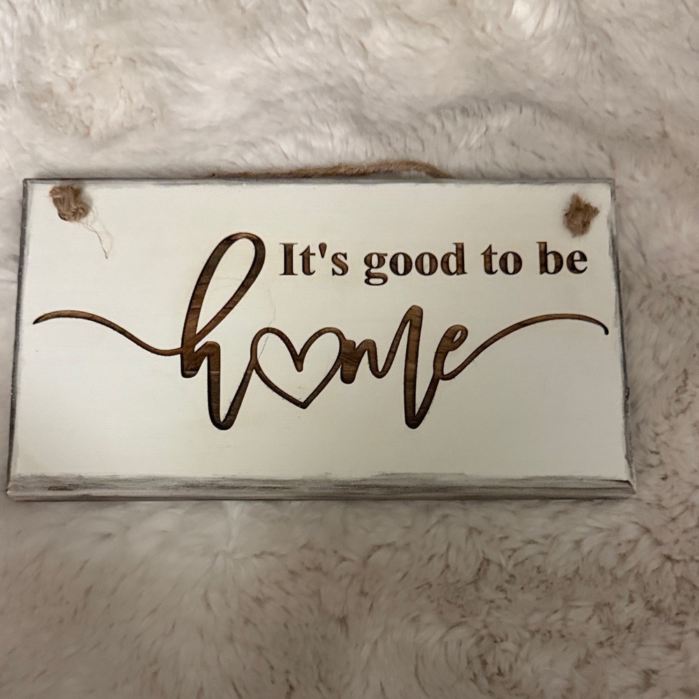 Rustic Home Wall Decor Sign